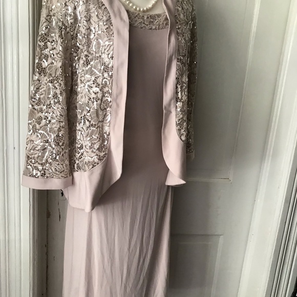 NWT R & M Richard  2 pc Mother of the bride outfits, size:: 14, 52 “ long. - Picture 4 of 16